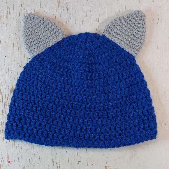 Monster Adult Handmade Beanie Crochet Stocking Hat Winter Warm Cozy - Picture 5 of 6